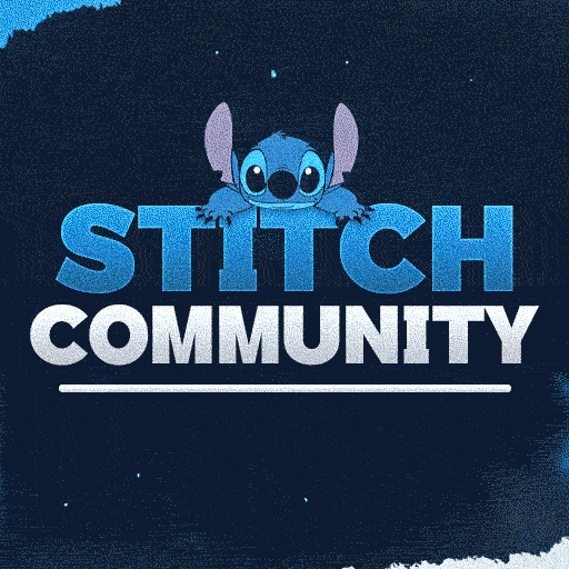 Stitch Community Logo Animado